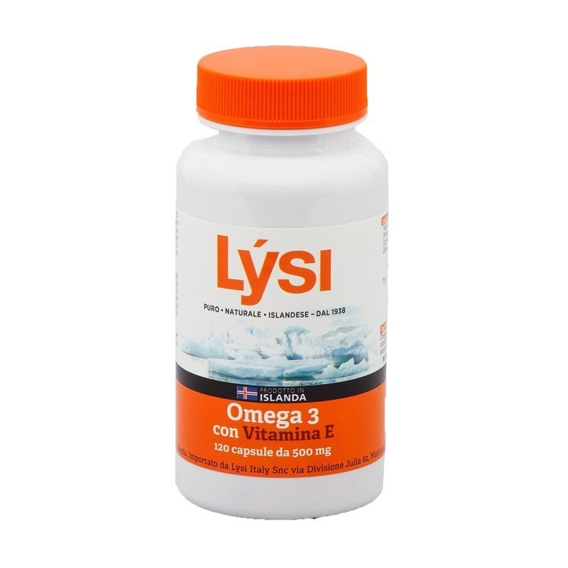 Lysi omega 3 vitamina e 120 capsule Lysi omega 3 vitamina e 120 capsule