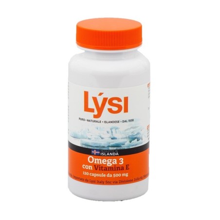 Lysi omega 3 vitamina e 120 capsule Lysi omega 3 vitamina e 120 capsule