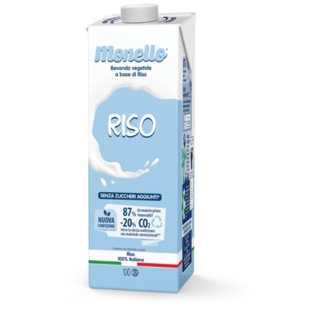 Monello riso bevanda vegetale brick da 1 litro