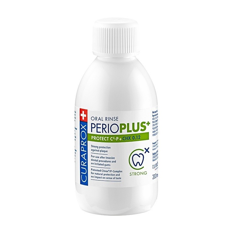 Curaprox perioplus+ protect chx 0,12% 200 ml Curaprox perioplus+ protect chx 0,12% 200 ml