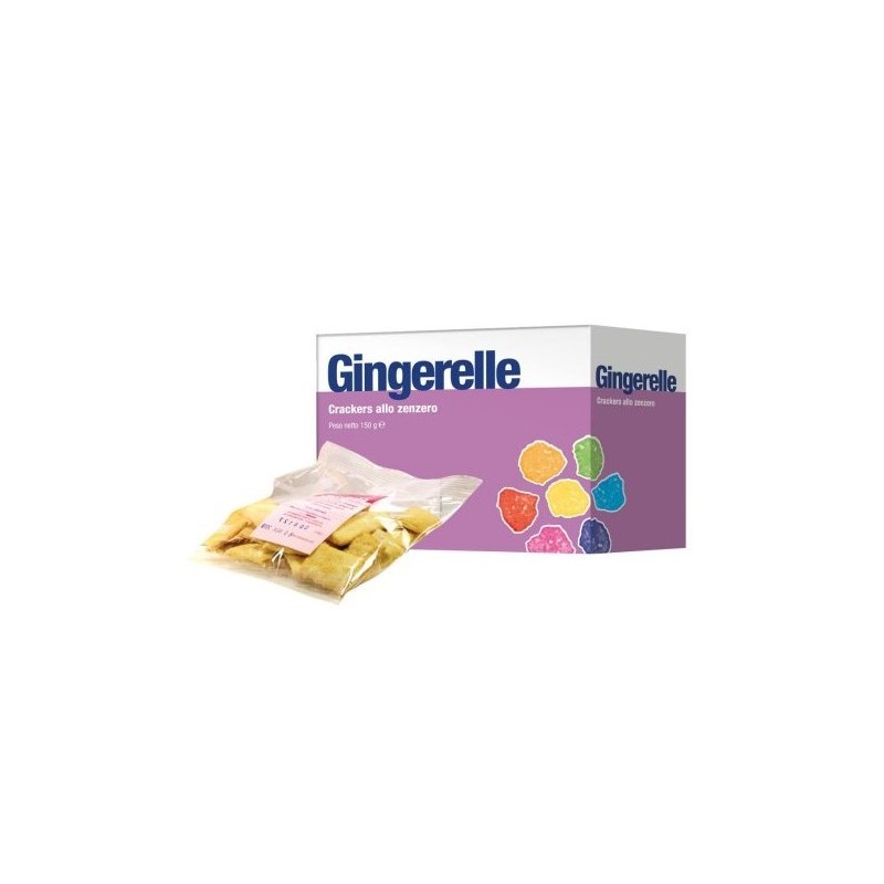 Gingerelle crakers zenzero 150 g