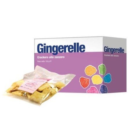 Gingerelle crakers zenzero 150 g