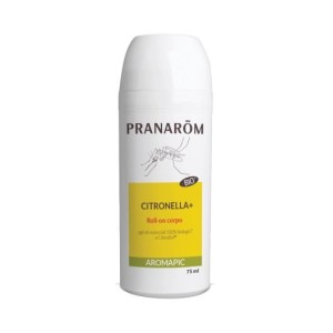 Pranarom aromapic bio roll-on plus latte corpo antizanzare citron 75 ml