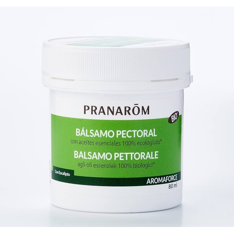 Pranarom aromaforce bio balsamo pettorale 80 ml