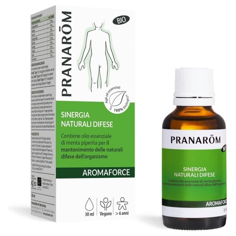 Pranarom aromaforce sinergia soluzione difese naturali 30 ml Pranarom aromaforce sinergia soluzione difese naturali 30 ml