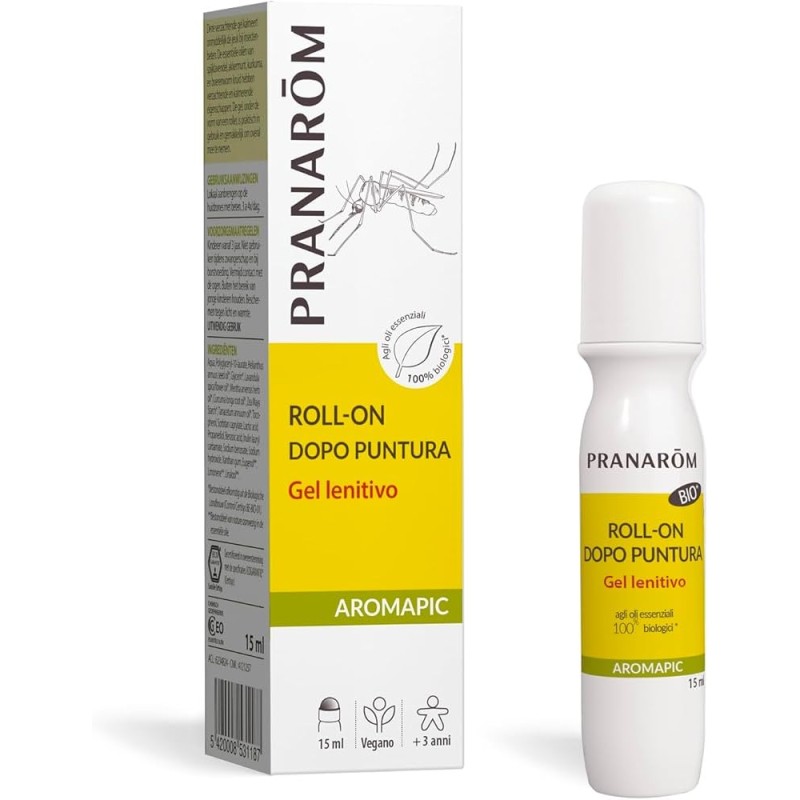 Pranarom aromapic bio roll-on gel lenitivo 15 ml