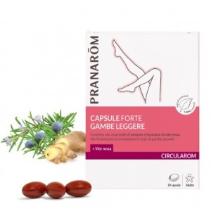 Pranarom circularom bio gambe leggere 30 capsule