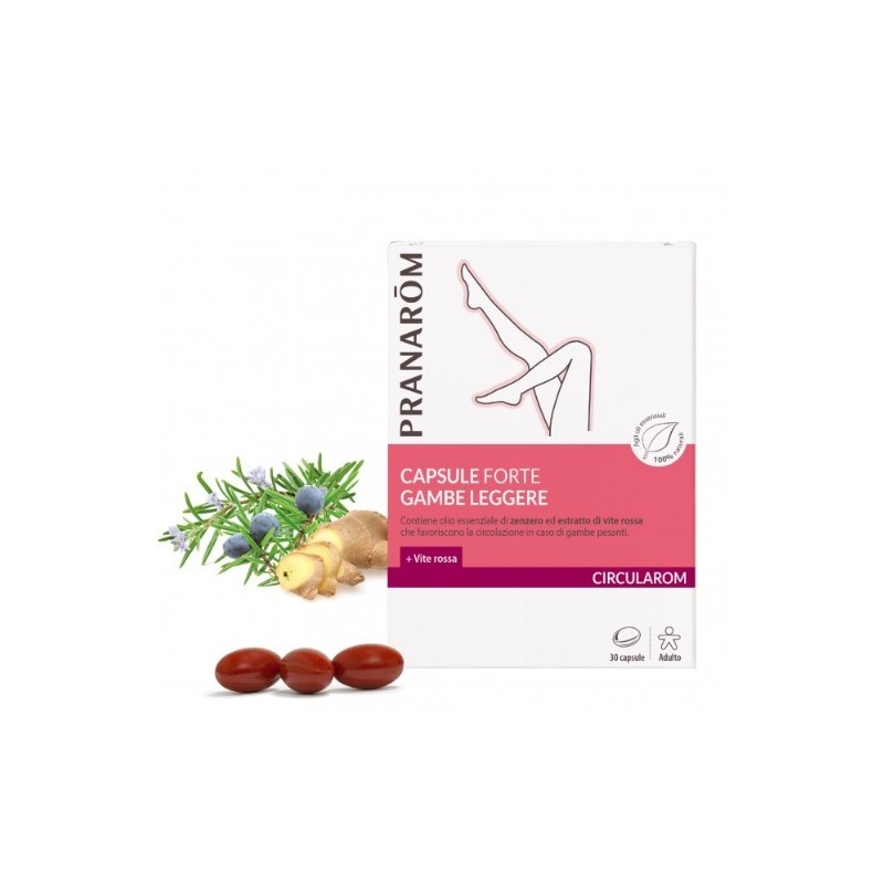 Pranarom circularom bio gambe leggere 30 capsule Pranarom circularom bio gambe leggere 30 capsule