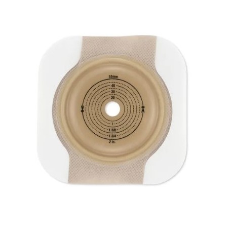 Conform 2 placca convessa soft con b/a ceraplus flangia 70 mm placca ritagliabile 13-51 mm 5 pezzi