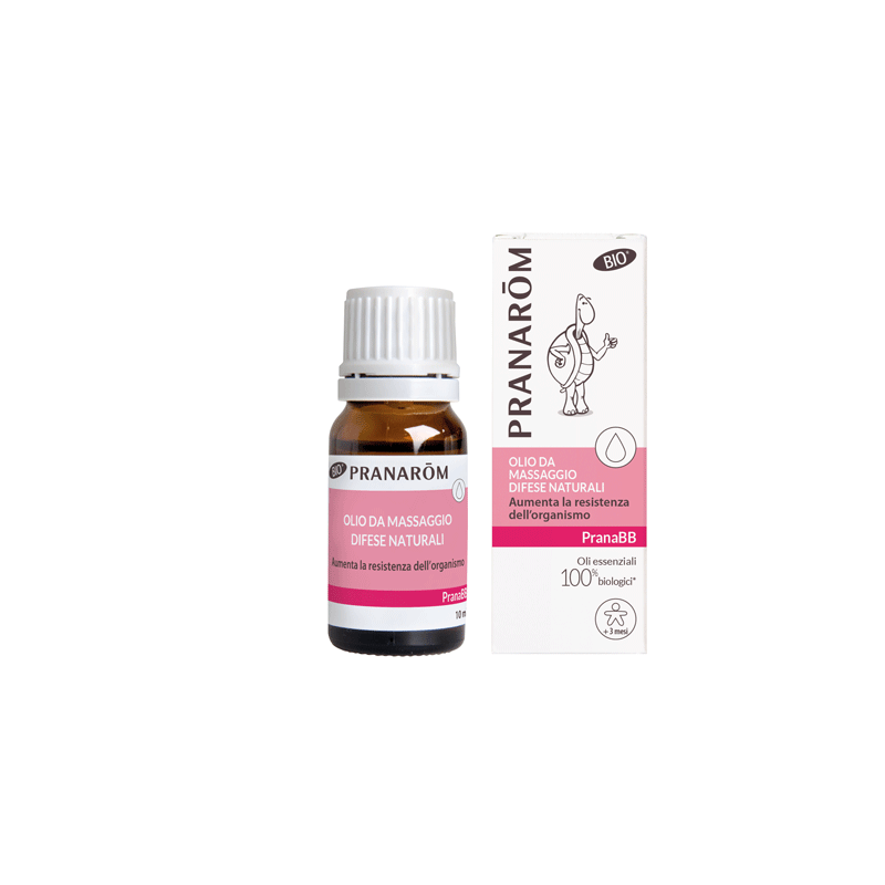 Pranarom pranabebe difese immunitarie naturali olio massaggio 10 ml