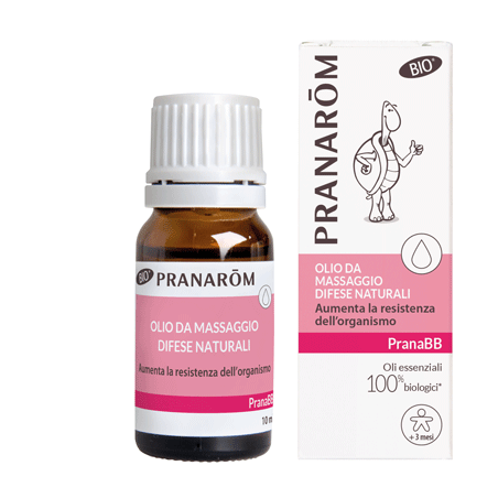 Pranarom pranabebe difese immunitarie naturali olio massaggio 10 ml
