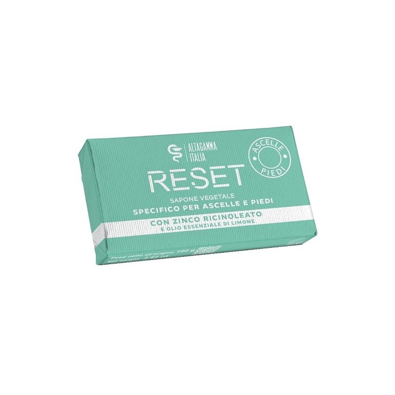 Reset sapone vegetale ascelle e piedi 100 g