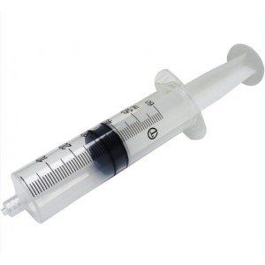 Siringa sterile monouso in 3 parti standard capacita' 50 mlscala graduata 60 ml attacco centrale luer lock senza ago 1pezzo