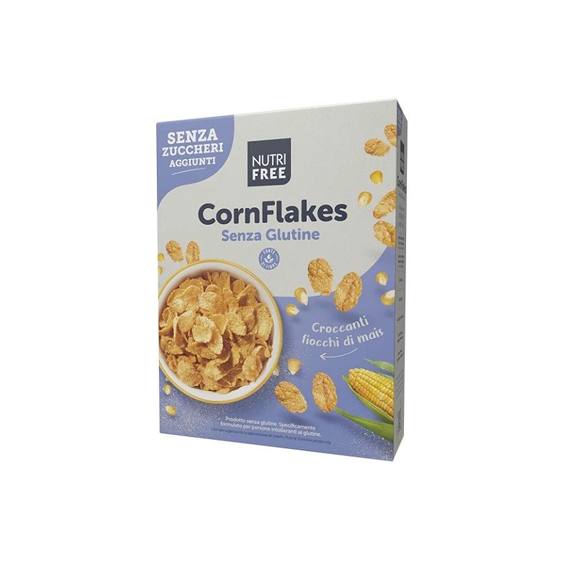 Nutrifree corn flakes 250 g senza zuccheri aggiunti