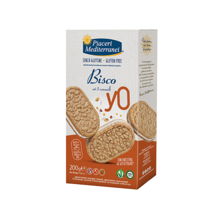Piaceri mediterranei bisco yo 5 cereali 200 g