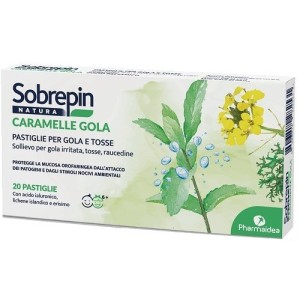 Sobrepin natura caramella gola 20 pastiglie
