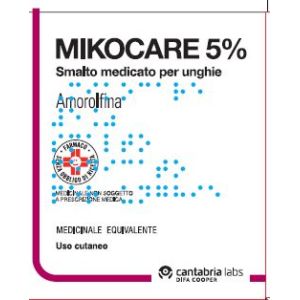 Mikocare smalto medicato per unghie 1 flacone 2,5 ml 5%