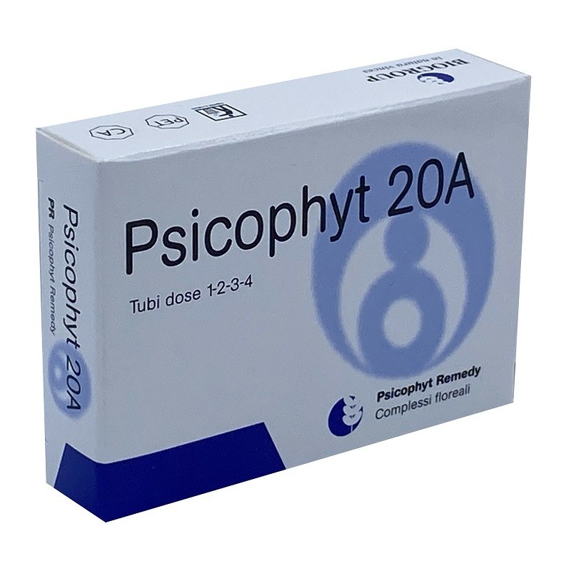 Psicophyt remedy 20a 4 tubi 1,2 g Psicophyt remedy 20a 4 tubi 1,2 g