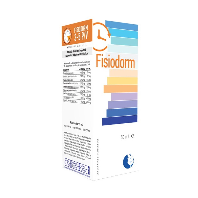Fisiodorm 3-5 p/v soluzione idroalcolica 50 ml