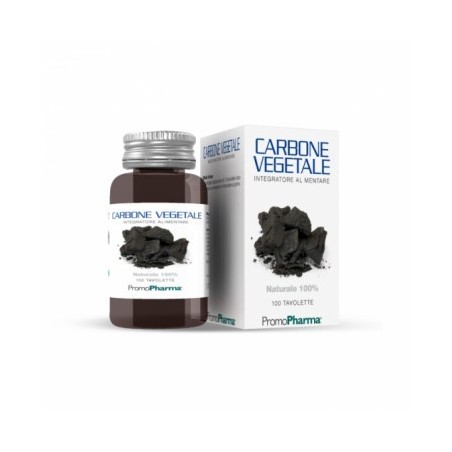 Carbone vegetale 100 compresse