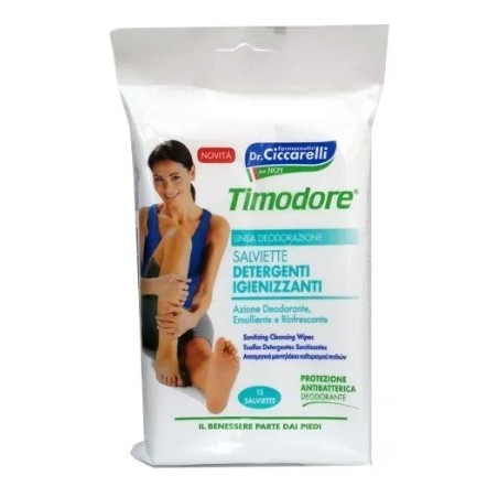 Timodore salviette deodoranti igieniche 15 pezzi