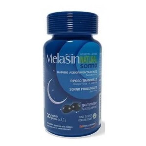 Melasin natural sonno 1mg 30 gommose