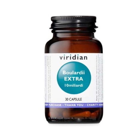 Viridian boulardii extra 10mil 30 capsule Viridian boulardii extra 10mil 30 capsule