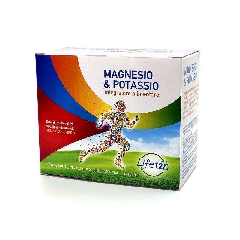 Magnesio e potassio 30 bustine