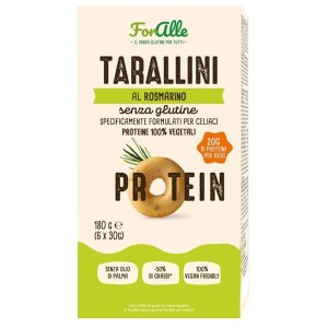 Foralle tarallini proteici rosmarino 6 bustine da 30 g