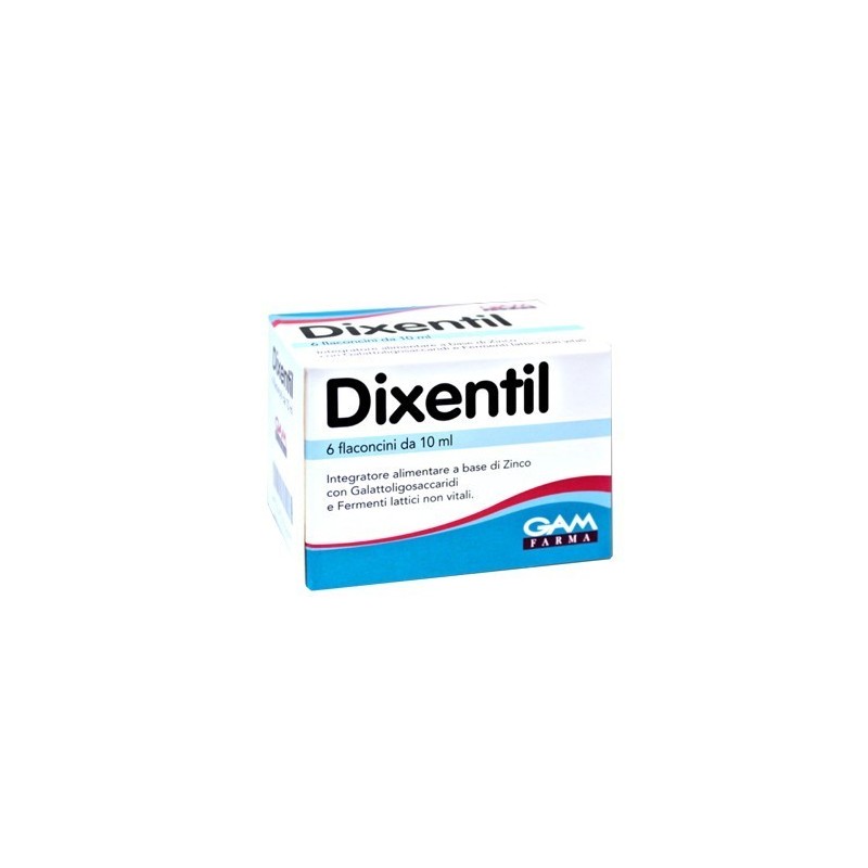 Dixentil 6 flaconcini da 10 ml Dixentil 6 flaconcini da 10 ml