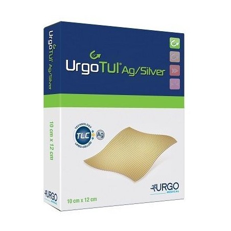 Medicazione sterile urgotul ag/silver 10x12 cm 5 pezzi