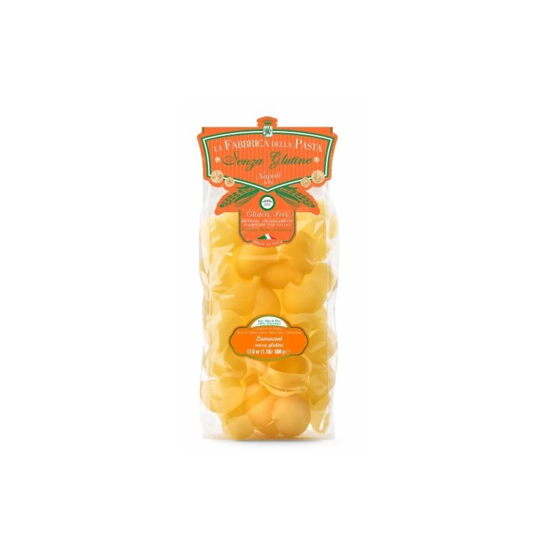 I lumaconi giganti pasta senza glutine 500 g