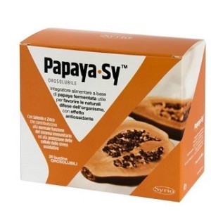 Papaya-sy 20 bustine 92 g polvere orosolubile