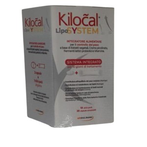 Kilocal lypo system 20 compresse + 10 stick orosolubili