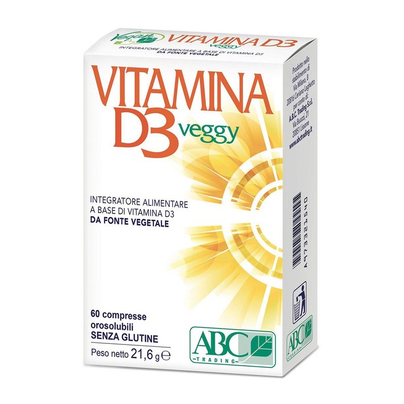 Vitamina d3 veggy 60 compresse orosolubili