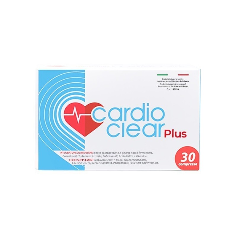 Cardioclear plus 30 compresse Cardioclear plus 30 compresse