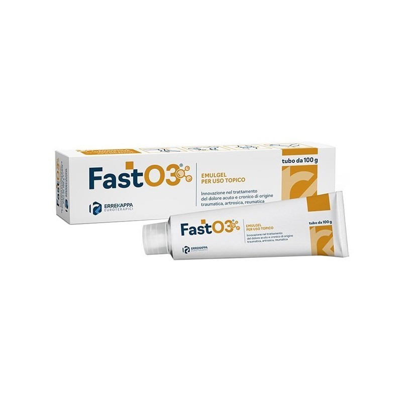 Fasto3 emulgel per dolori traumatici artrosici reumatici 100g