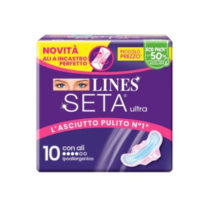 Lines seta ultra assorbenti ali dwct 10 pezzi