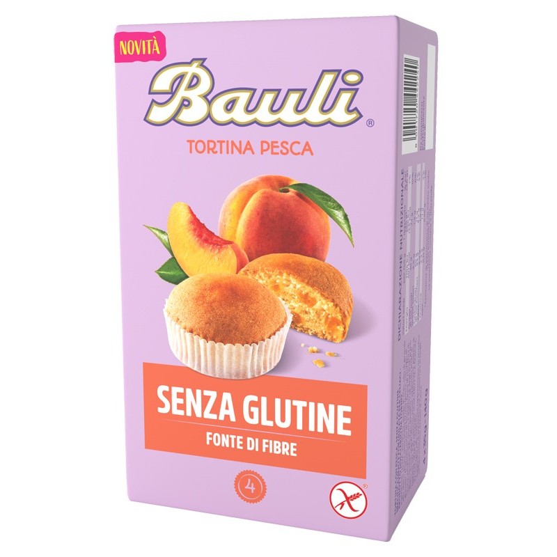 Bauli tortina buonessere pesca 140 g
