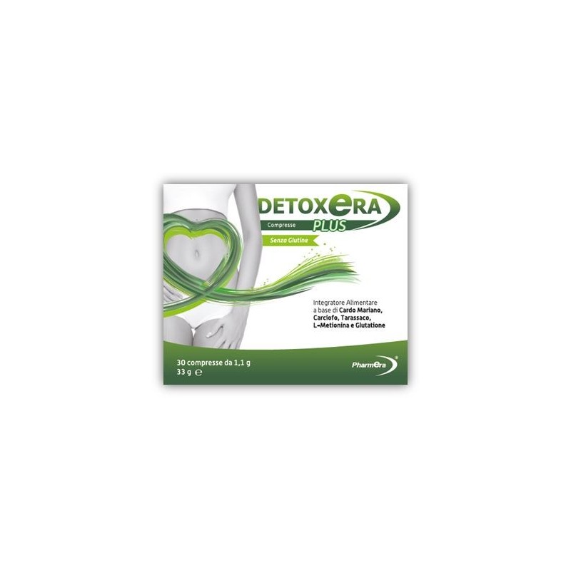 Detoxera plus integratore alimentare per stipsi e transito intestinale 30 compresse