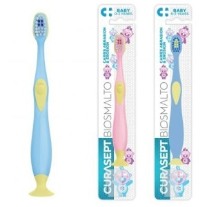 Curasept spazzolino biosmalto baby 0-3 anni