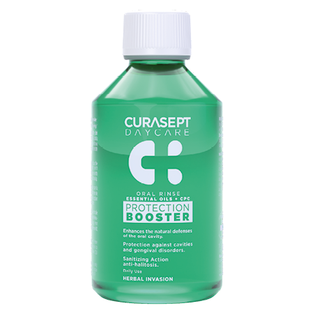 Curasept daycare collutorio protection booster herbal invasion 500 ml