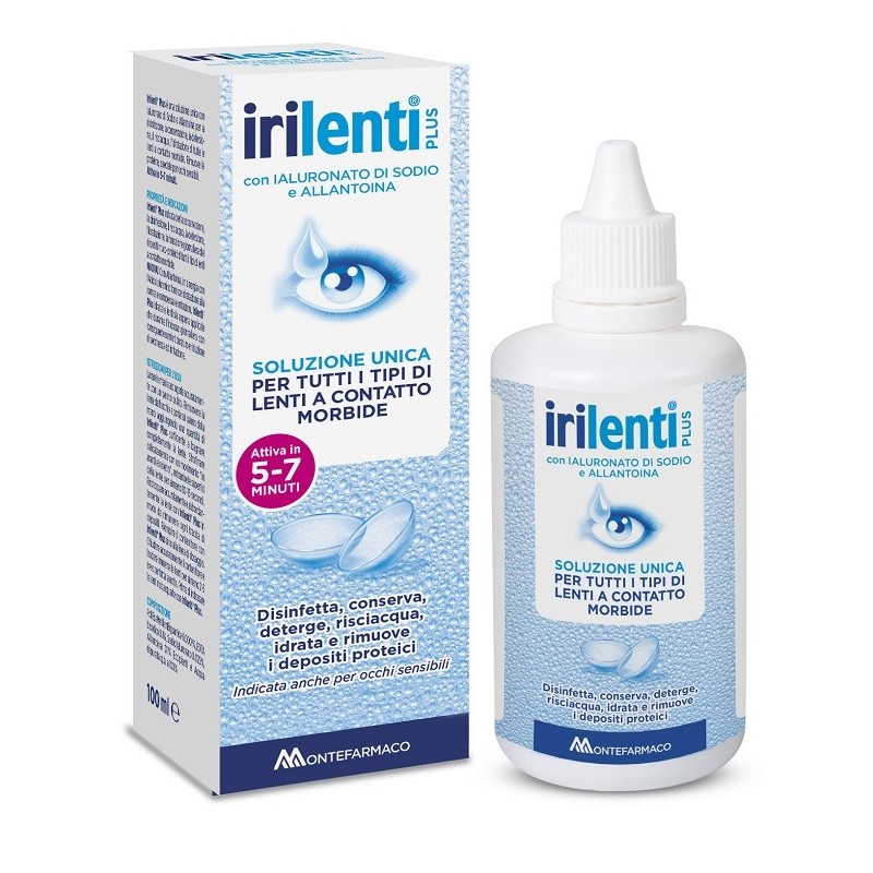 Soluzione unica per lenti a contatto irilenti 100 ml