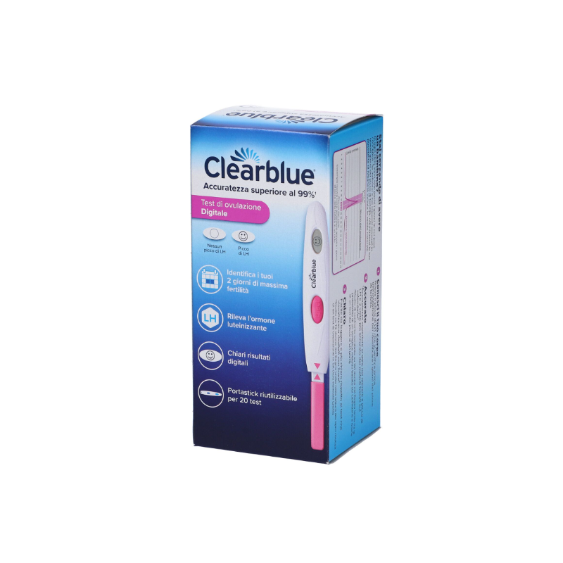 Test di ovulazione clearblue base 20 pezzi