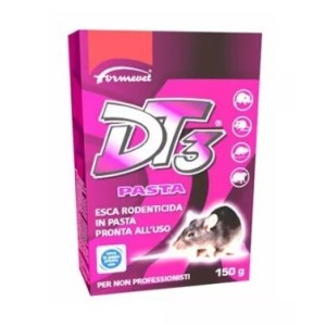 Dt3 pasta esca rodenticida pronta all'uso 150 g