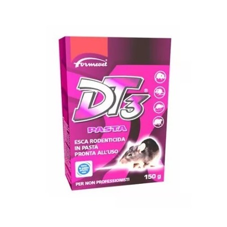 Dt3 pasta esca rodenticida pronta all'uso 150 g