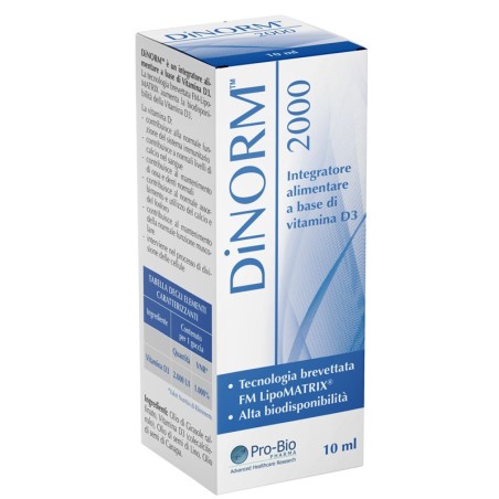 Dinorm 2000 gocce 10 ml