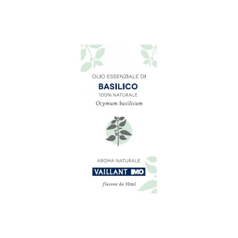 Olio essenziale vaillant basilico 10 ml Olio essenziale vaillant basilico 10 ml