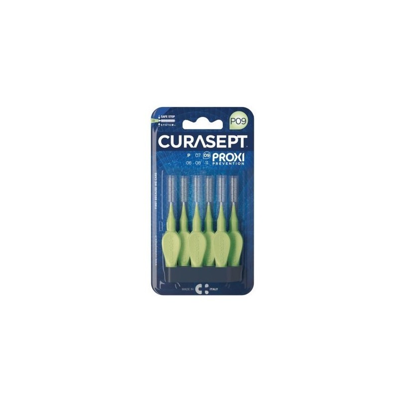 Curasept proxi p09 verde chiaro/light 6 pezzi