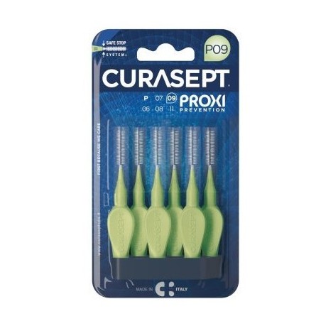 Curasept proxi p09 verde chiaro/light 6 pezzi